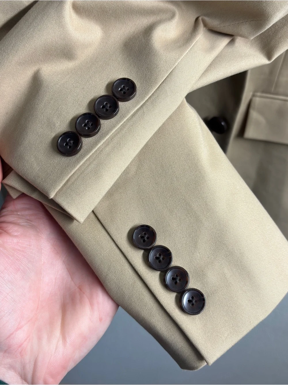 J. Crew Beige Single-Breasted Sport Coat